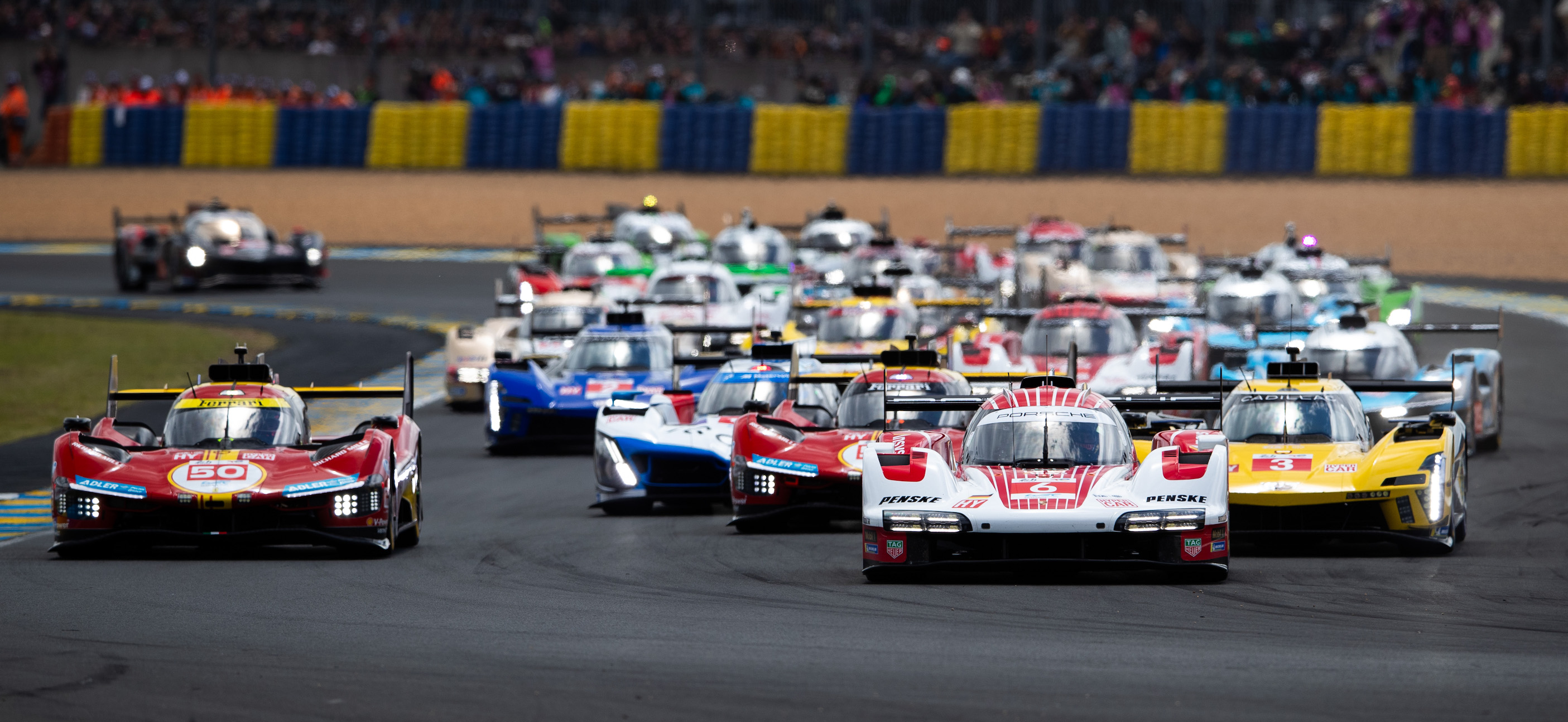 Start of the 24 Hours of Le Mans